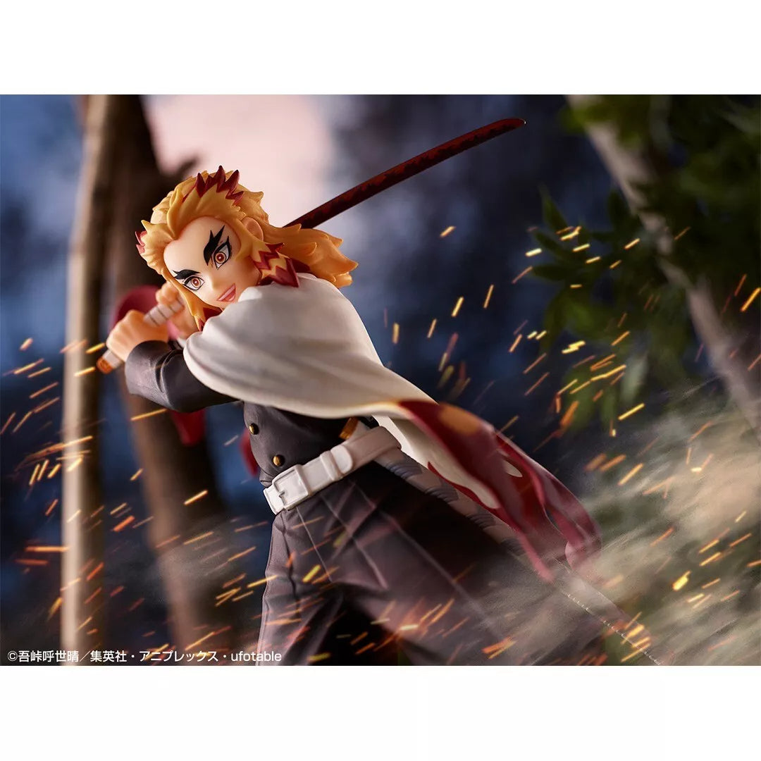BANDAI Kyojuro Rengoku Last One ver. Ichiban KUJI Demon Slayer: Kimetsu no Yaiba Mugen Train version Last One Award figure