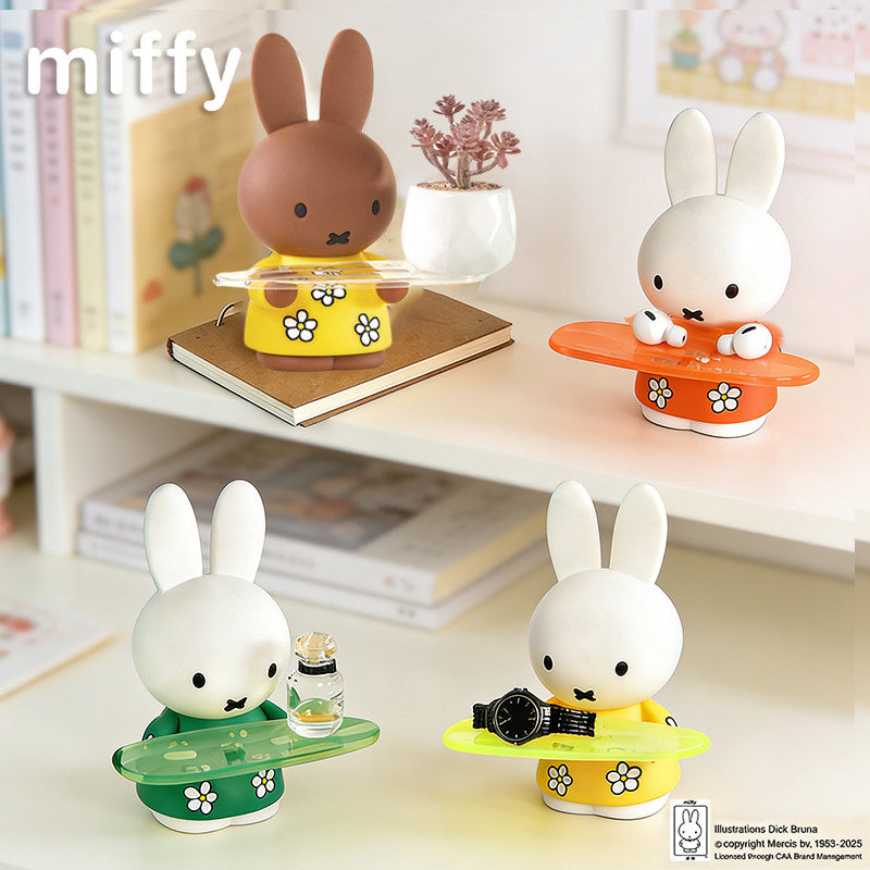 Miffy Tray Series Blind Box Figure w/ Mini Storage Tray (4+1