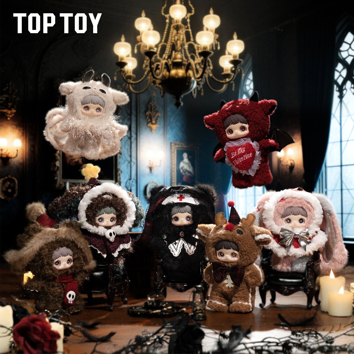 TOPTOY MayMei Winter Weirdness Plush Blind Box Pendant 7.9-8.7in