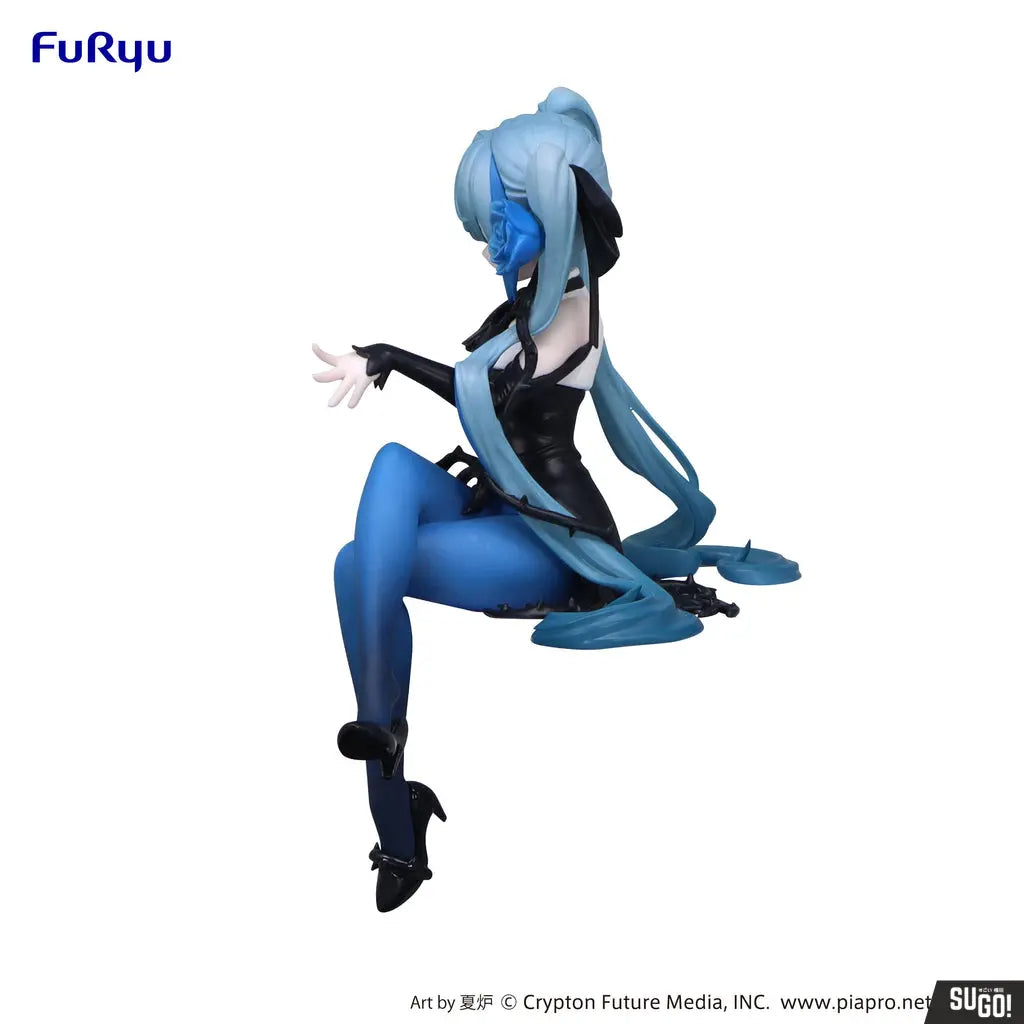 FuRyu Hatsune Miku Noodle Stopper Figure Flower Fairy Blue Rose