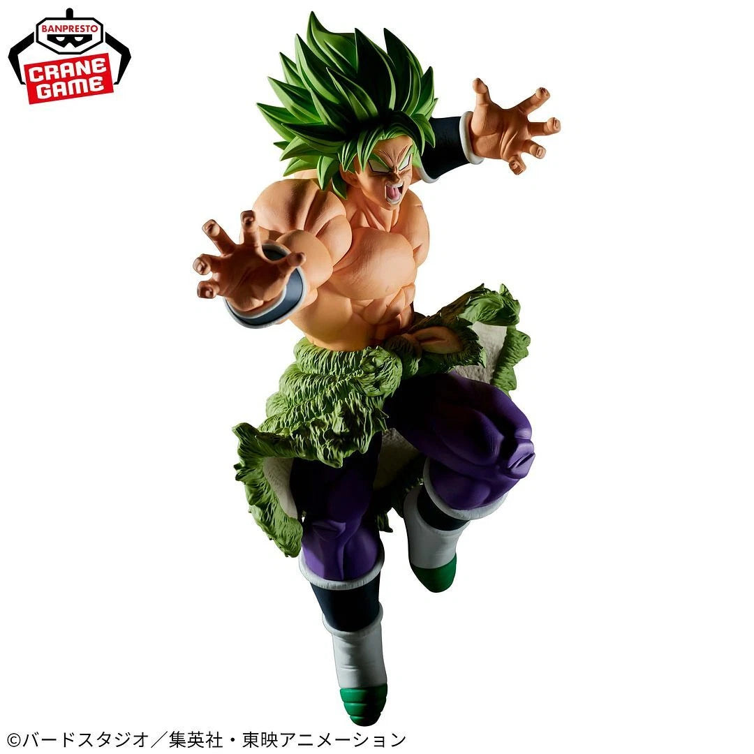 BANDAI Dragon Ball Super Match Makers Super Saiyan Broly Figure by Banpresto