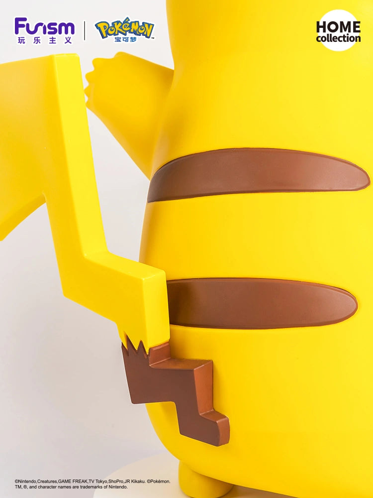 FUNISM Pokémon - Giant Pikachu Soft Vinyl Figure - 19.7 inches Life-Size Model