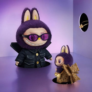 POP MART LABUBU × PRONOUNCE - WINGS OF FORTUNE Vinyl Plush Hanging Card
