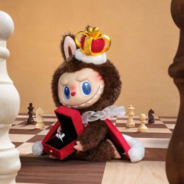 POP MART THE MONSTERS Labubu Zimomo Let's Checkmate Series-Vinyl Plush Doll 100% Authentic