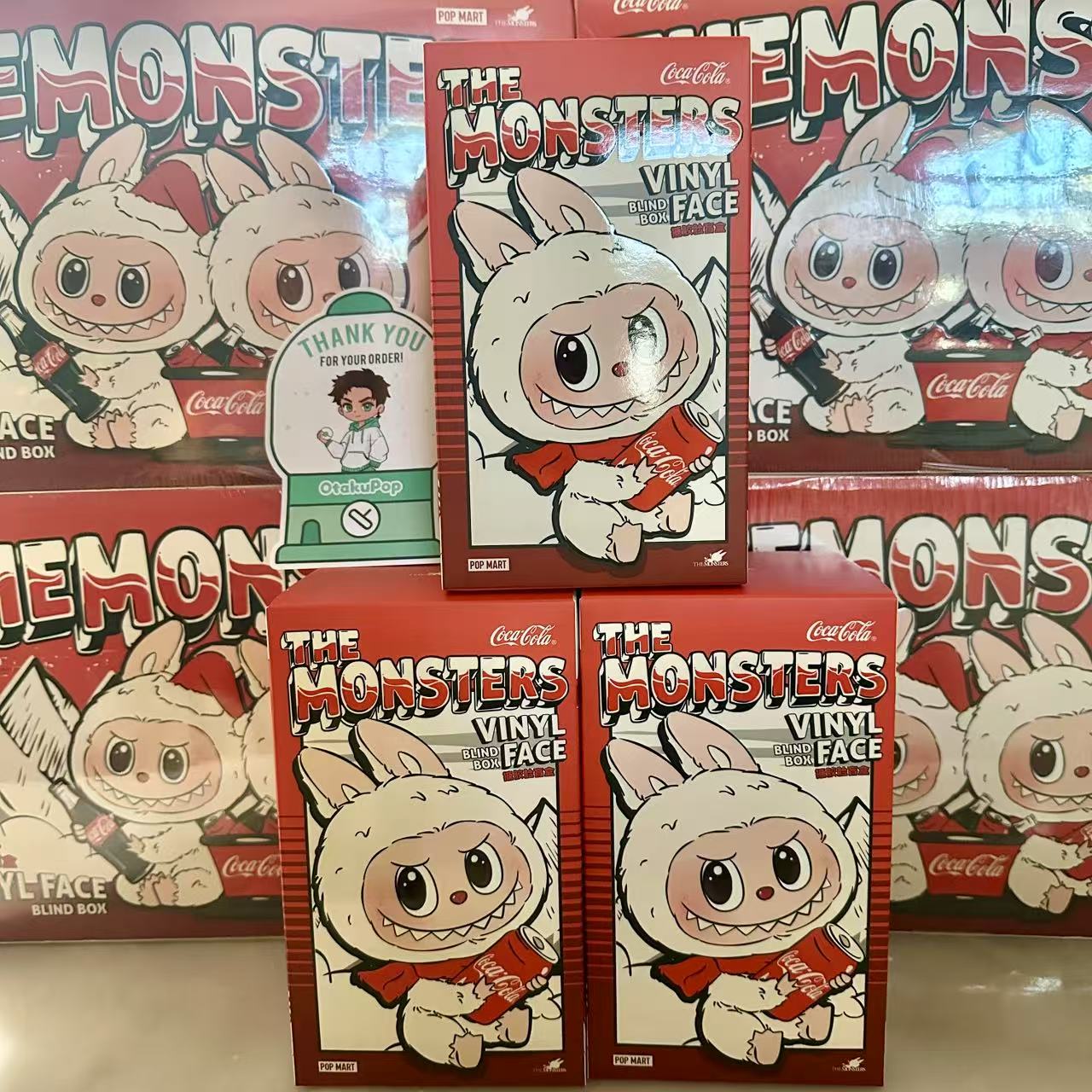 100% Authentic POP MART THE MONSTERS LABUBU Coca-Cola Blind Box US Ship