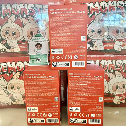 100% Authentic POP MART THE MONSTERS LABUBU Coca-Cola Blind Box US Ship