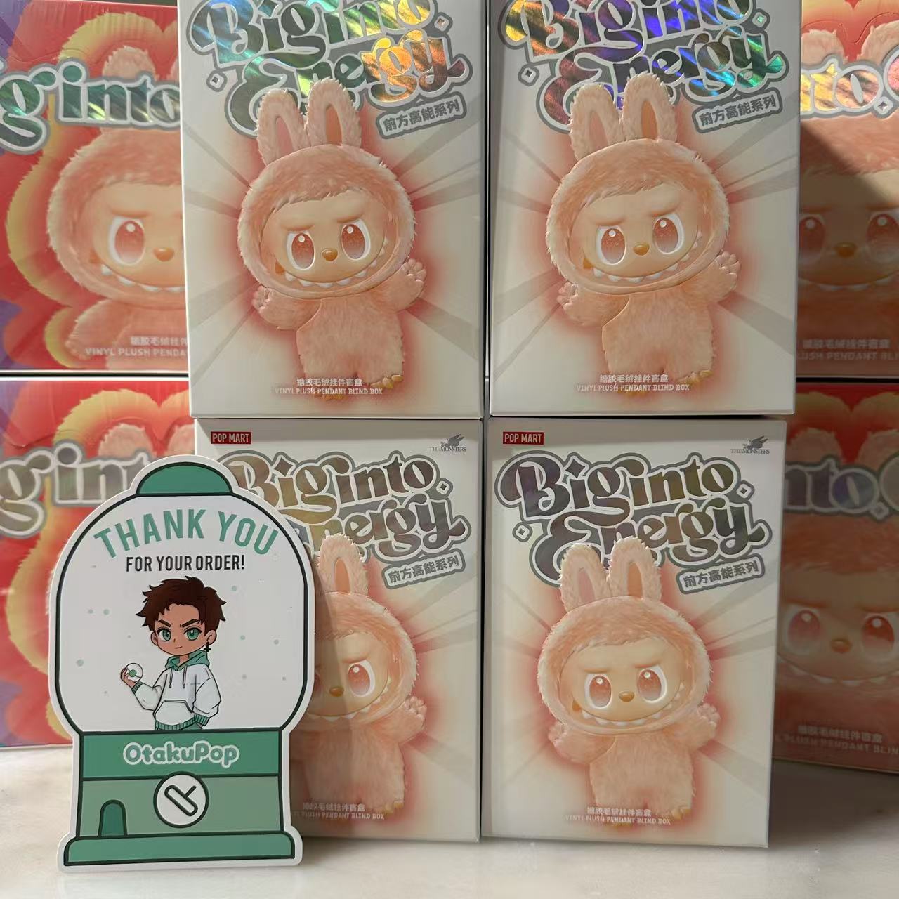 100% Authentic POP MART Labubu Big into Energy Blind Box US Ship
