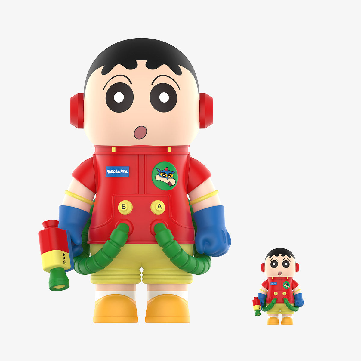 POP MART MEGA SPACE MOLLY 400%+100% Crayon Shinchan US Seller | Authentic