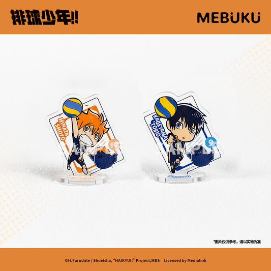 Haikyuu!! MEBUKU Chibi Card Stand Blind Bag Acrylic Card (10Designs) Random