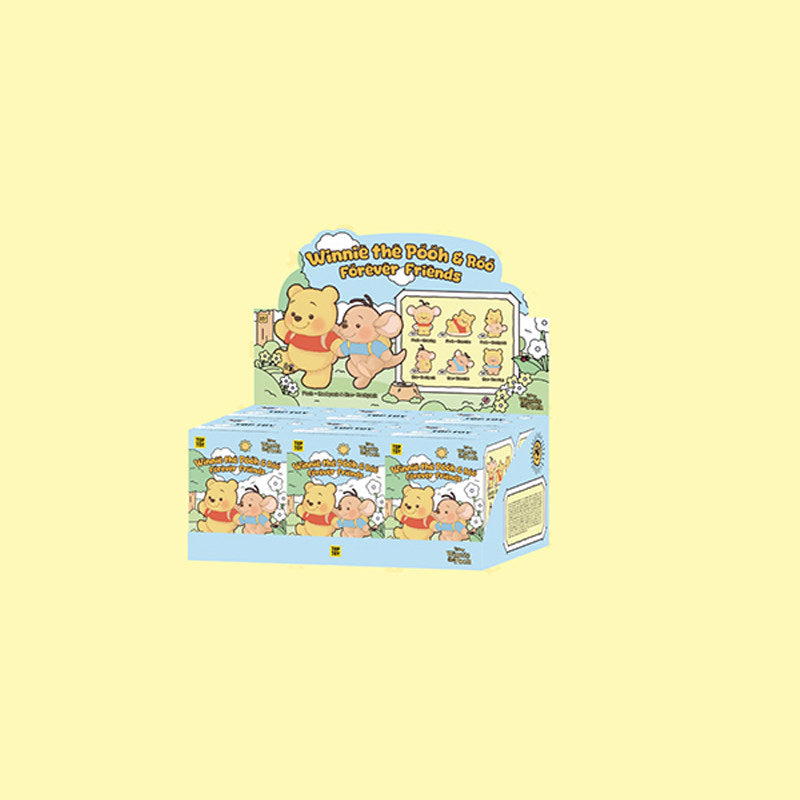 TOPTOY Disney Winnie the Pooh & Roo Plush Keychain Blind Box (Single/Set of 6)