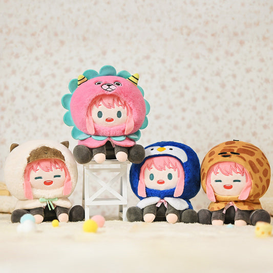 SPY×FAMILY Anya Plush Keychain Blind Box Sitting Series (6+1 Secret)