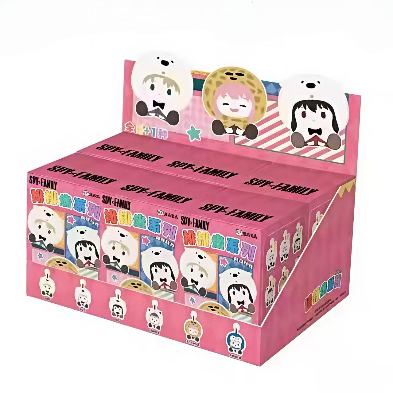 SPY×FAMILY Anya Plush Keychain Blind Box Sitting Series (6+1 Secret)