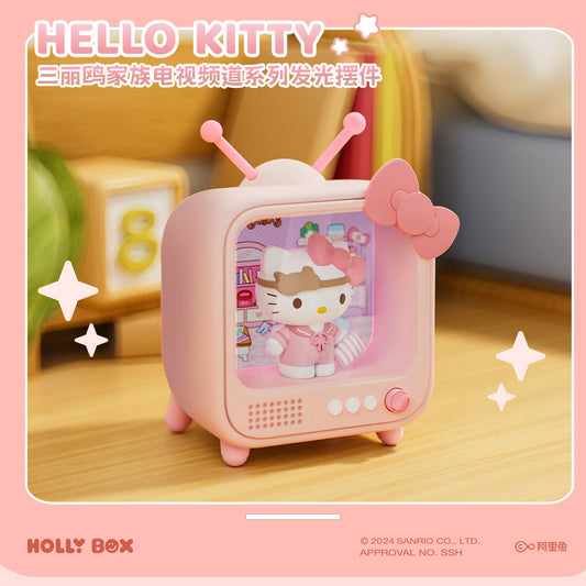 Sanrio TV Channel Light Figure Hello Kitty Kuromi My Melody Cinnamoroll