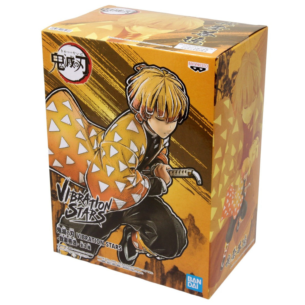 Banpresto Demon Slayer Vibration Stars Zenitsu Agatsuma Figure 5in