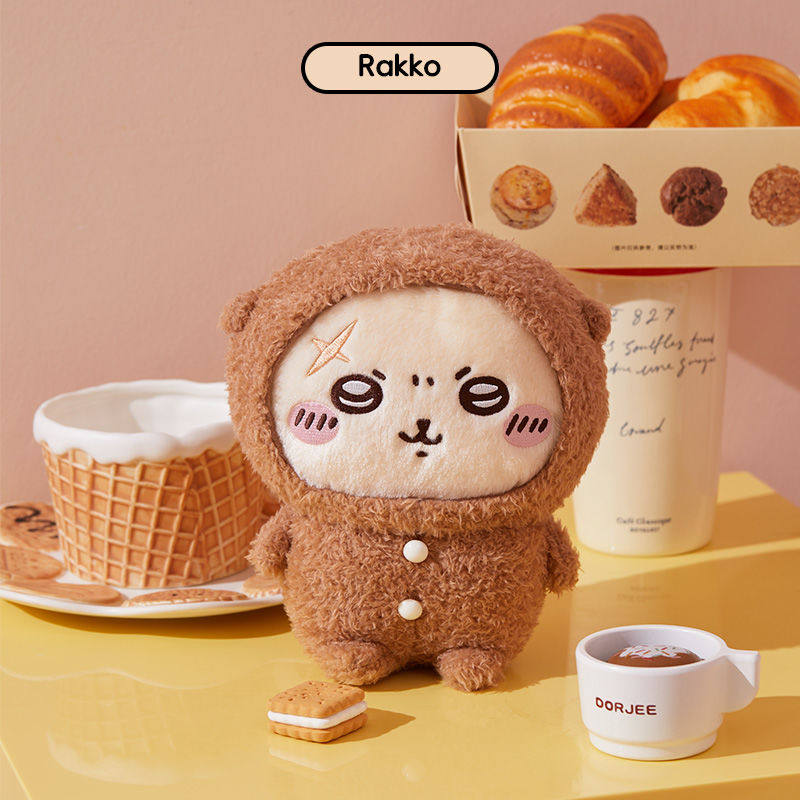 Chiikawa Pajama Sitting Plush Doll Cute Soft Toy