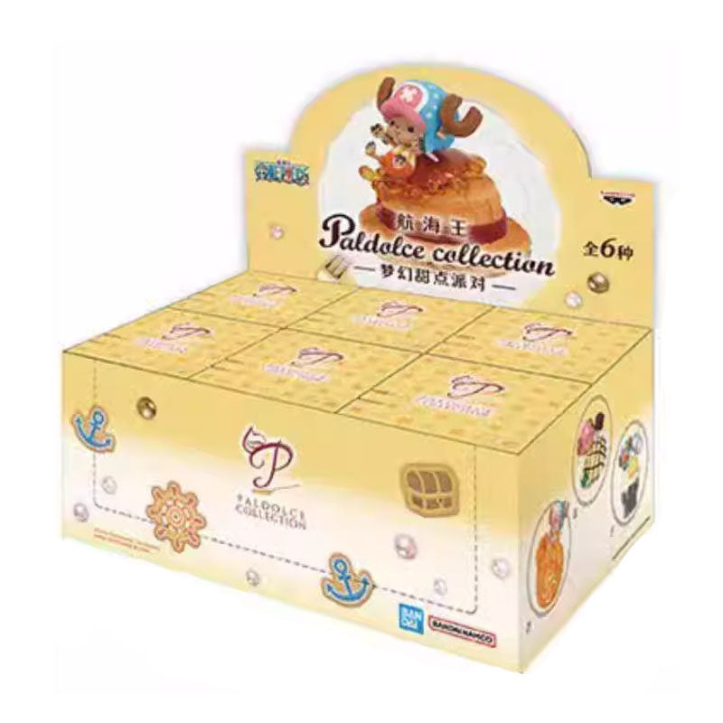 BANDAI One Piece Chopper Paldolce Dessert Figure Blind Box 6 Styles
