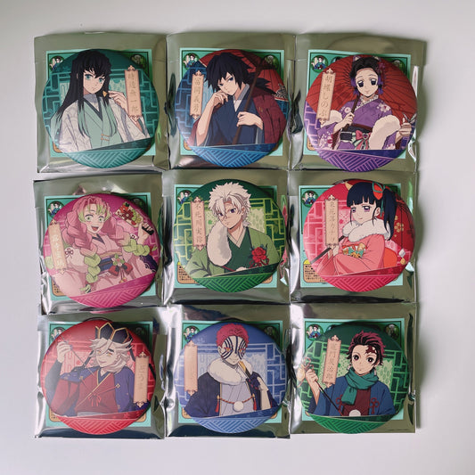 Demon Slayer New Year Can Badge Blind Bag (8 Designs + Secret)