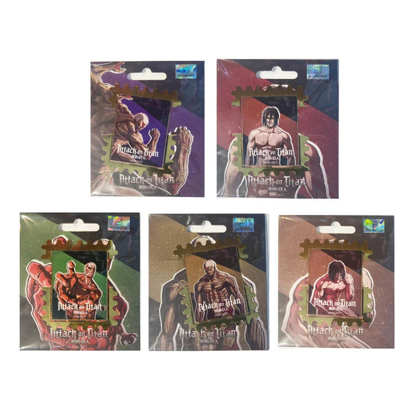 Attack on Titan Titan Series Enamel Card Collection Vol.2