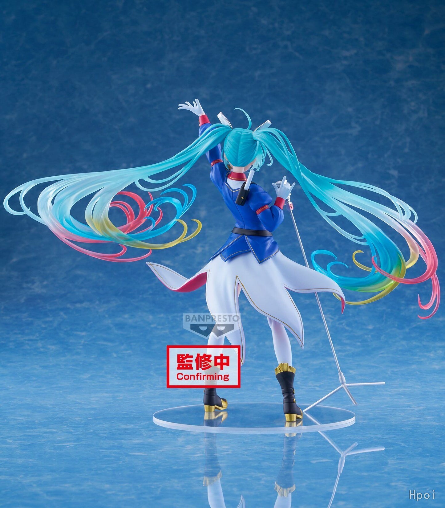 Banpresto Gundam 45th Anniversary x Hatsune Miku EVOLVE-GUNDAM Collaboration Figure