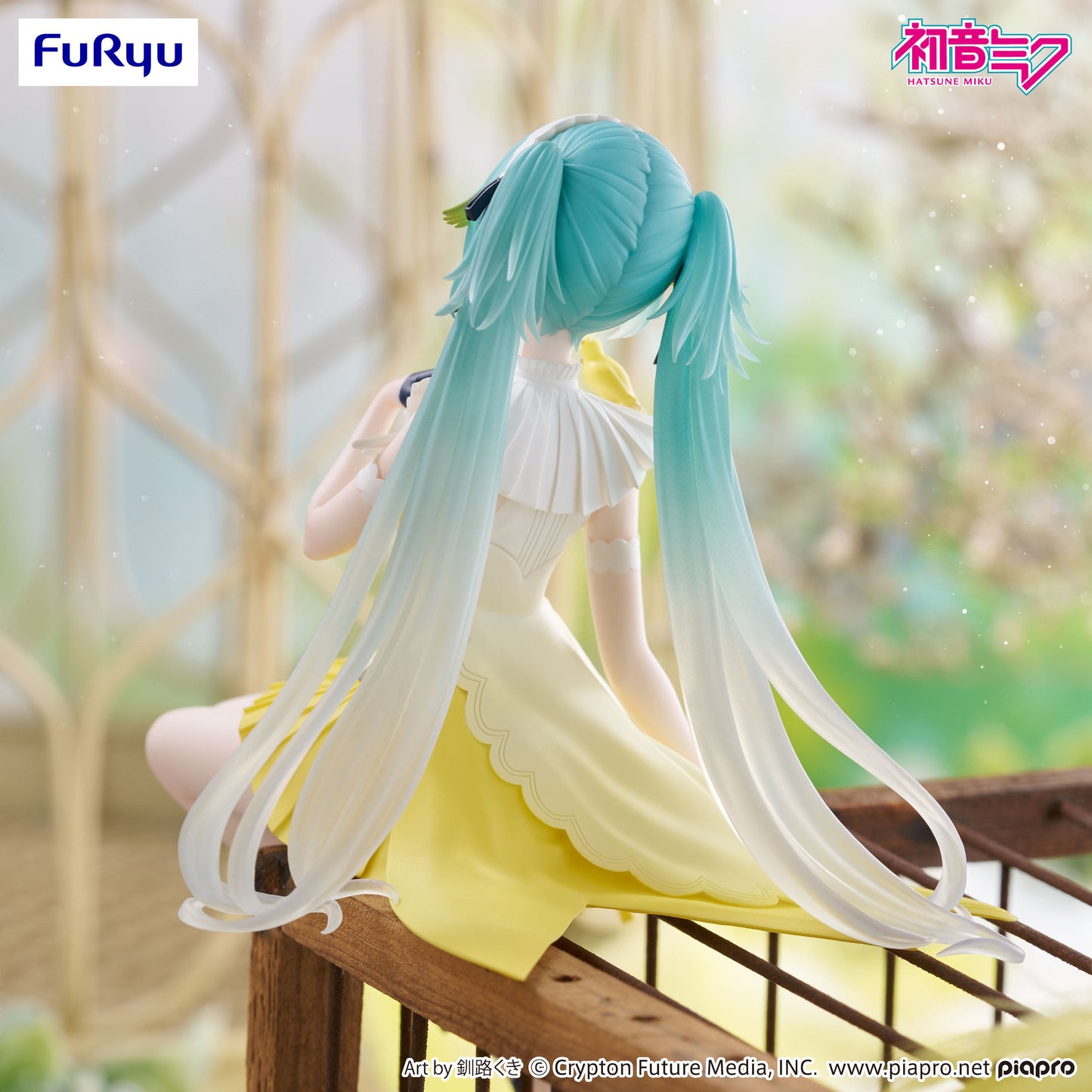 FuRyu Hatsune Miku Canary Bird Noodle Stopper 5.5-Inch Figure