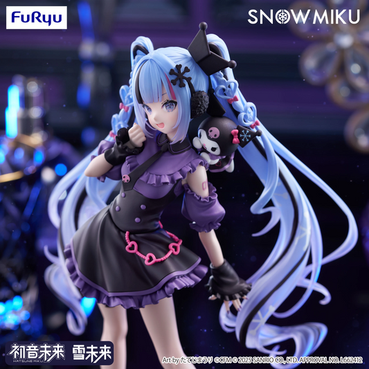 FuRyu Snow Miku x Kuromi Trio-Try-iT Figure
