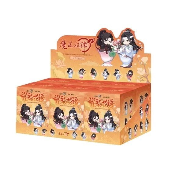 MDZS Mo Dao Zu Shi Porcelain Flower Chibi Figure Blind Box