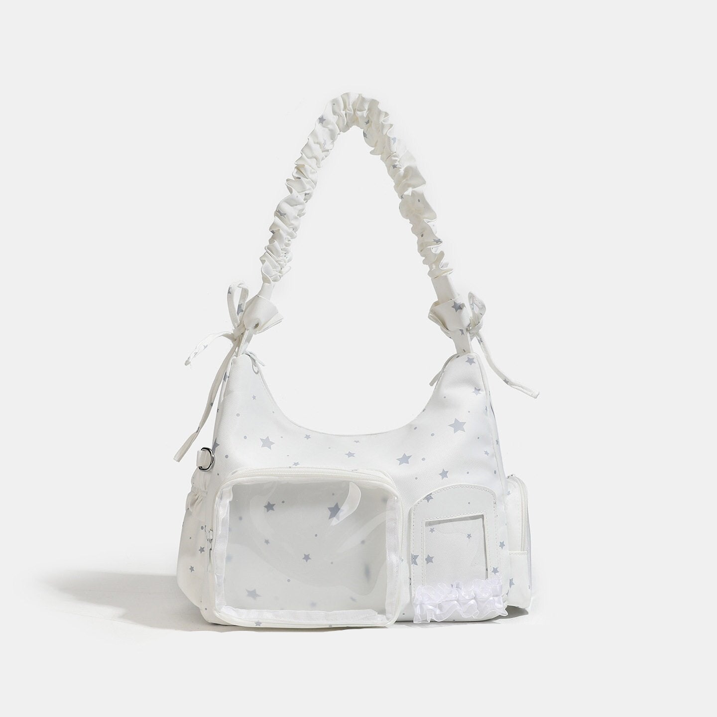 Starry Moon Clear Window Ita Shoulder Bag