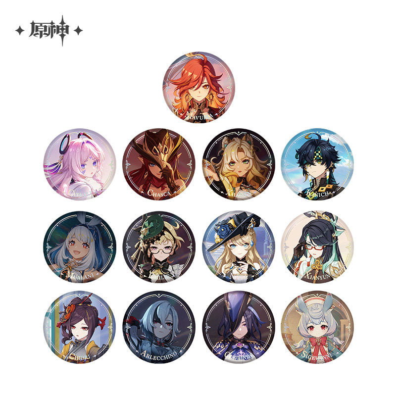 Genshin Impact Character PV Series Badge