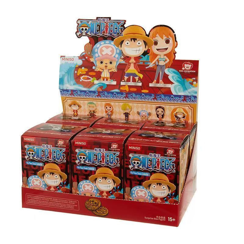 MINISO One Piece Classic Character Series Figure Blind Box – 6 Designs + Secret