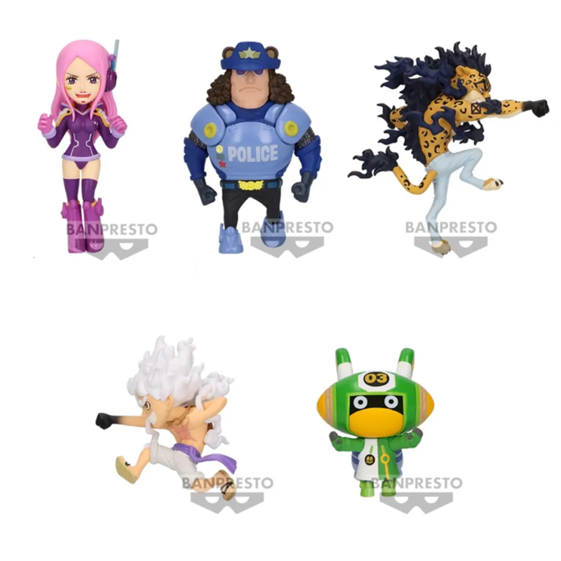 Banpresto One Piece WCF Egghead 3 Complete Set of 5 Figures