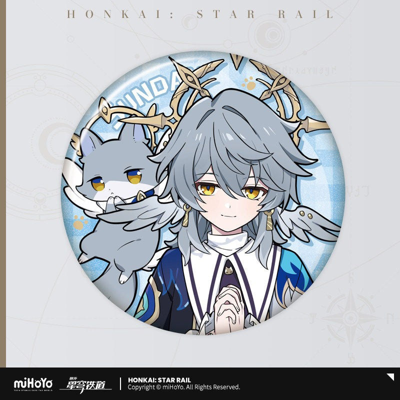 Honkai: Star Rail Chibi Cat Series Sunday Can Badge