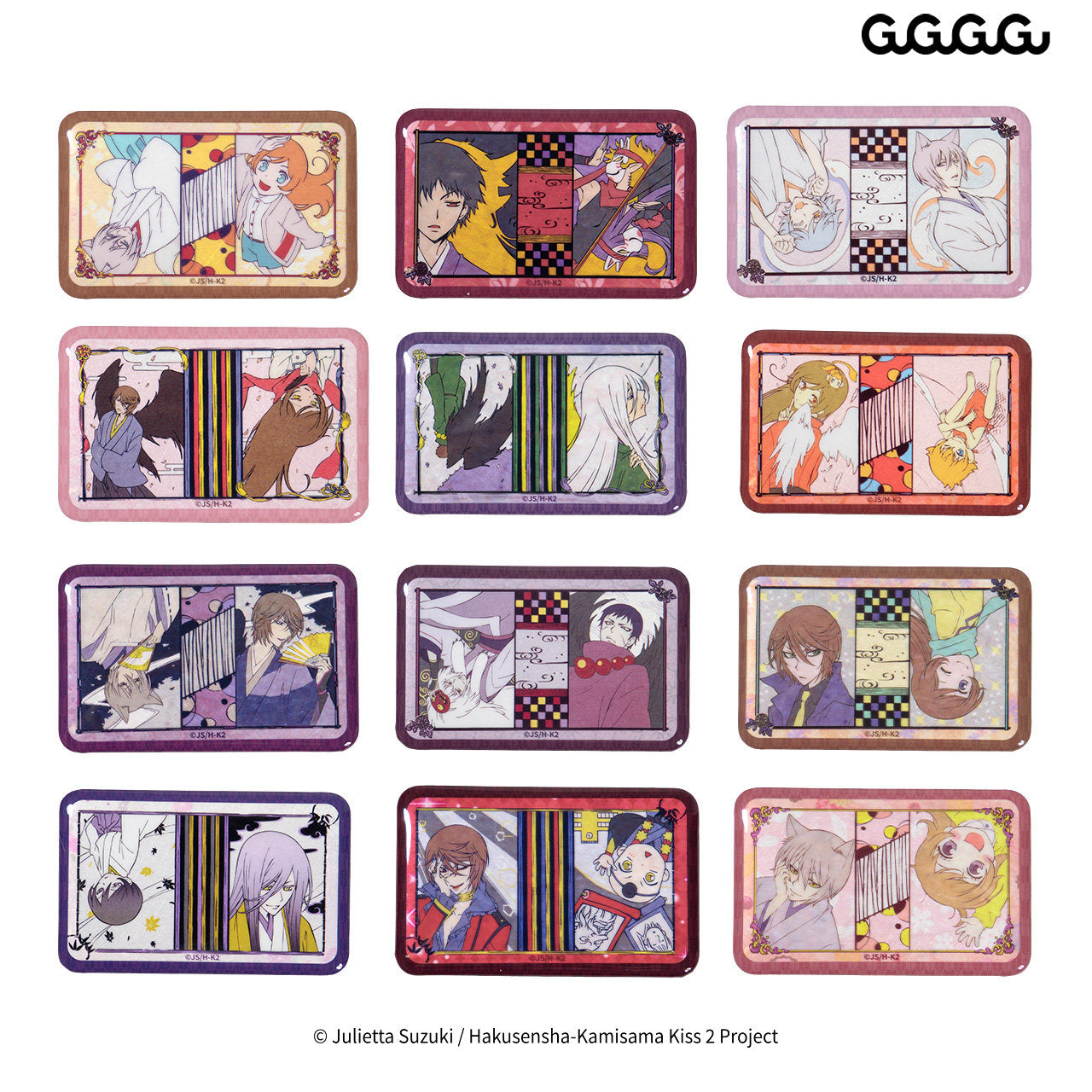Kamisama Kiss Transition Square Tin Badge Blind Box