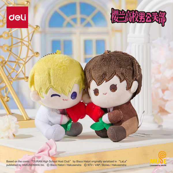 Ouran High School Host Club Tamaki & Haruhi Magnetic Plush Charm Set