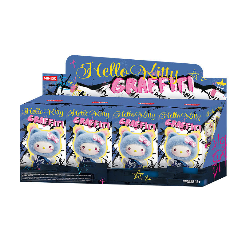 MINISO Hello Kitty Graffiti Series Vinyl Plush Blind Box