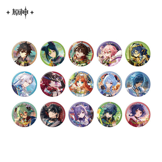 Genshin Impact Destined Day Birthday Character Badge – 2025