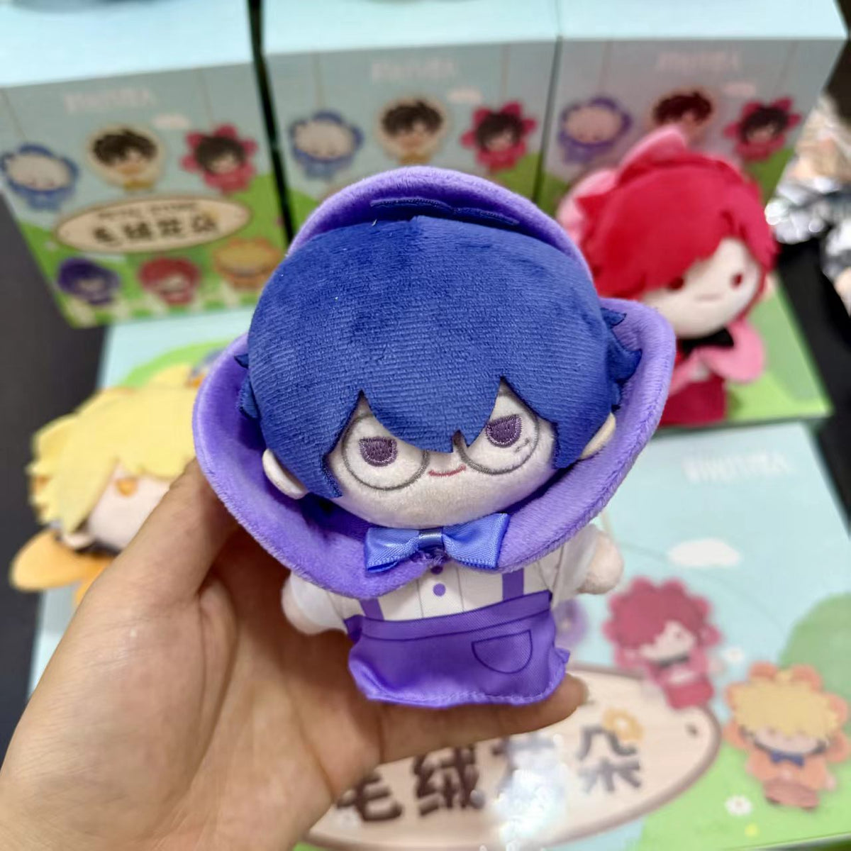 LINK CLICK PETAL STORE Flower Plush Charm Blind Box