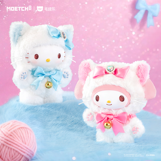 Sanrio Shining Meow Squad Vinyl Plush Pendant Blind Box