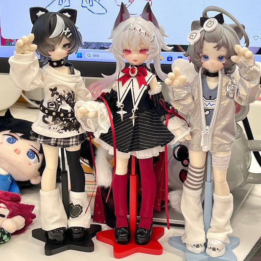 MEOW 3 Cat-Themed 1/8 BJD Doll Blind Box