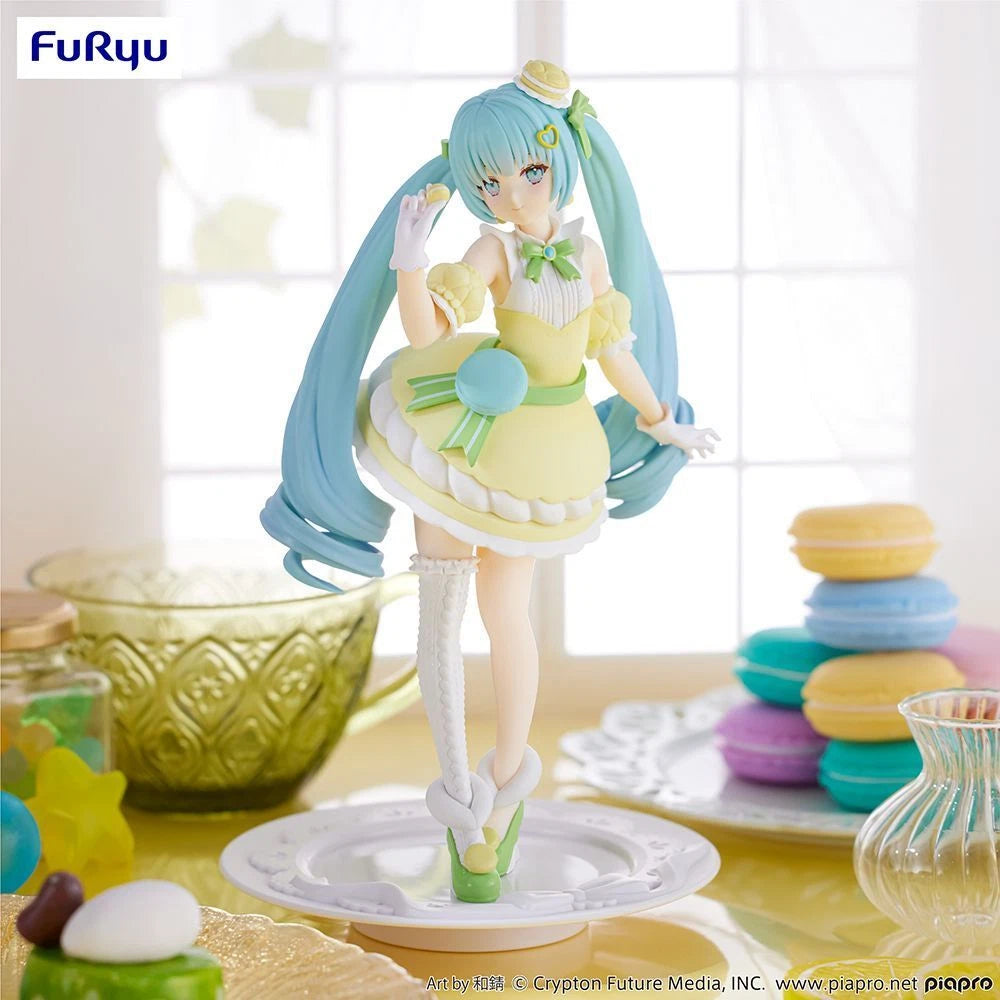 Hatsune Miku Exceed Creative SweetSweets Series Macaroon Citron ver. Figure