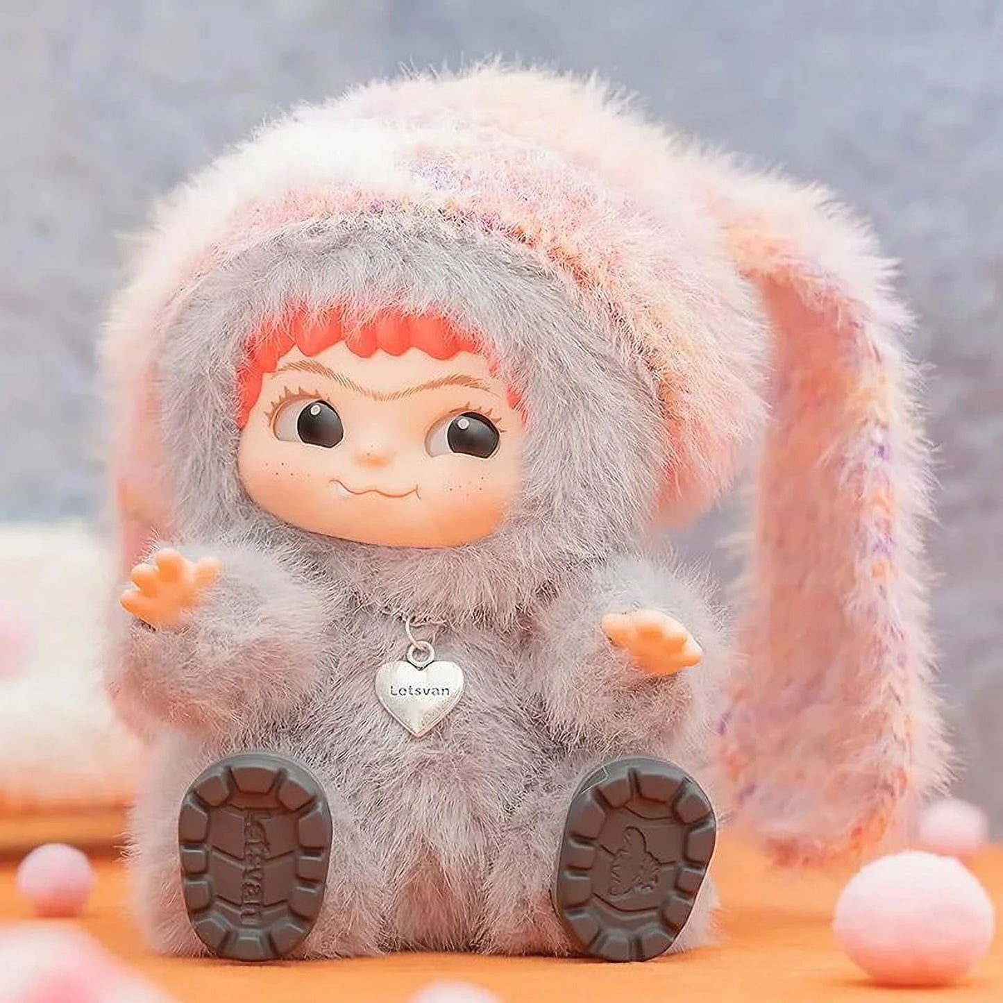 MINISO Wakuku Plush Blind Box Fuzzy Trendy Fun Party Series Keychain