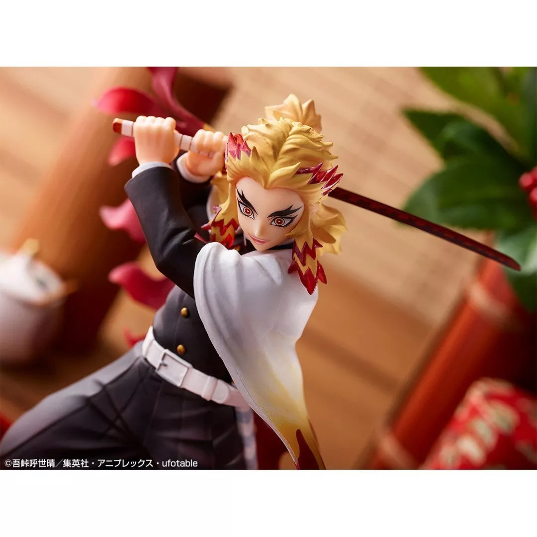 BANDAI Kyojuro Rengoku Last One ver. Ichiban KUJI Demon Slayer: Kimetsu no Yaiba Mugen Train version Last One Award figure