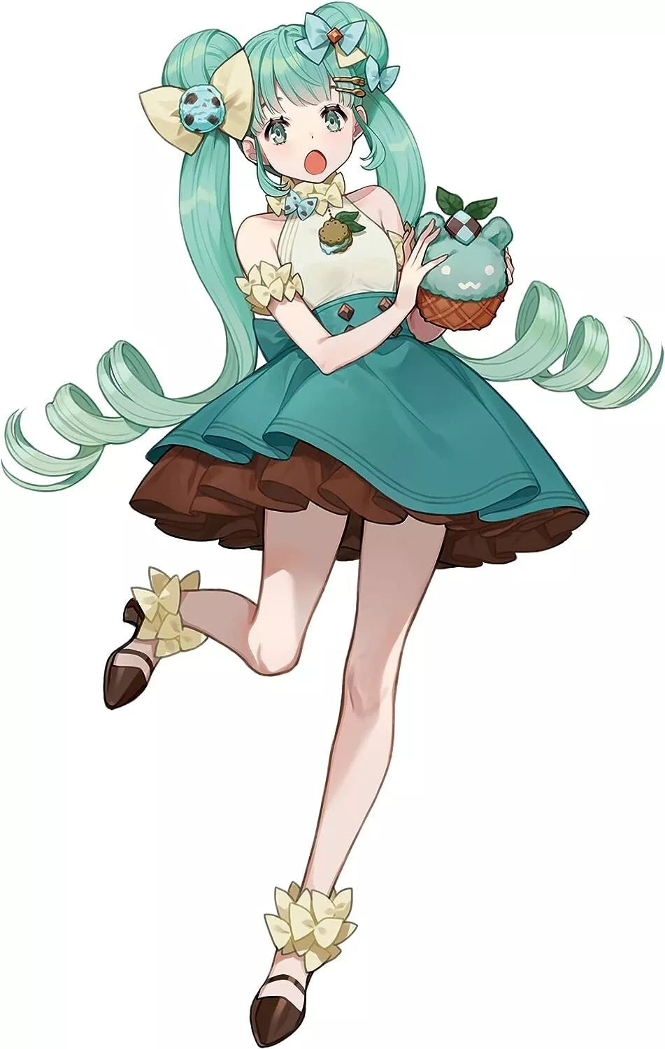 FuRyu - Hatsune Miku Sweet Sweets Series Chocolate Mint Ver. Figure