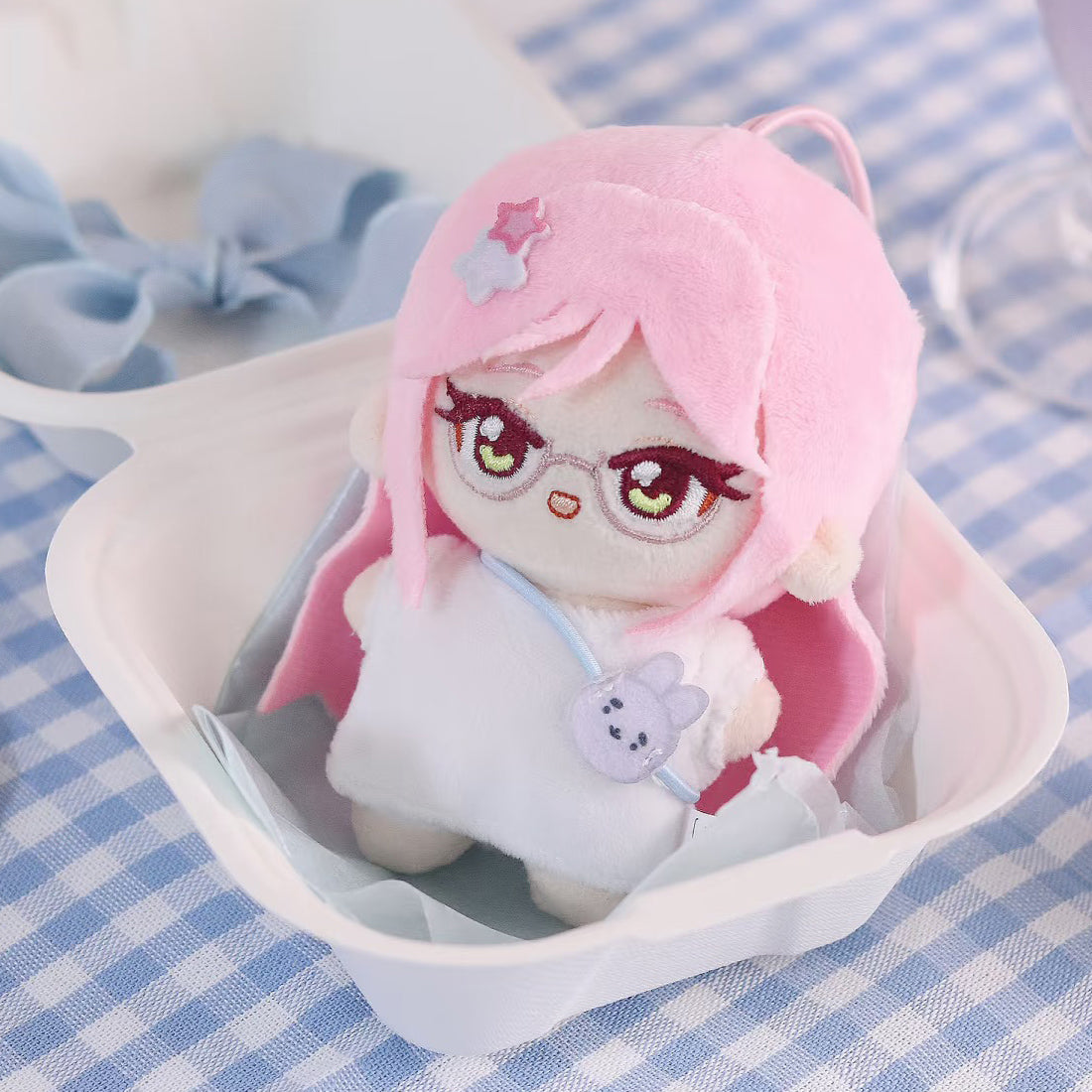 Alien Stage Anime Star Series Mystery Blind Box Keychains Chibi Plush Bag Charm