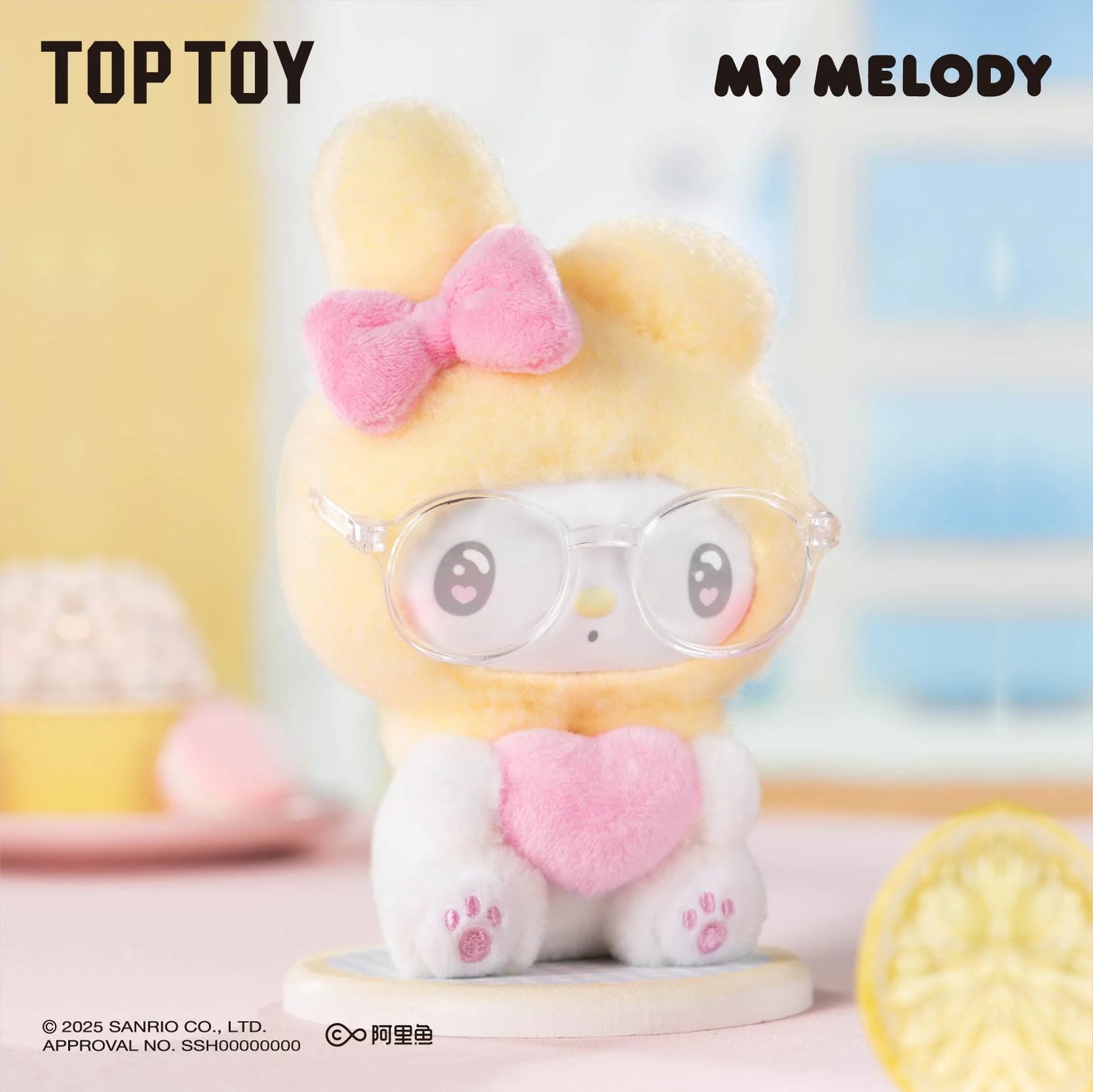 TOP TOY 50th Anniversary Milk Candy Series Plush Keychains Gift Blind Box
