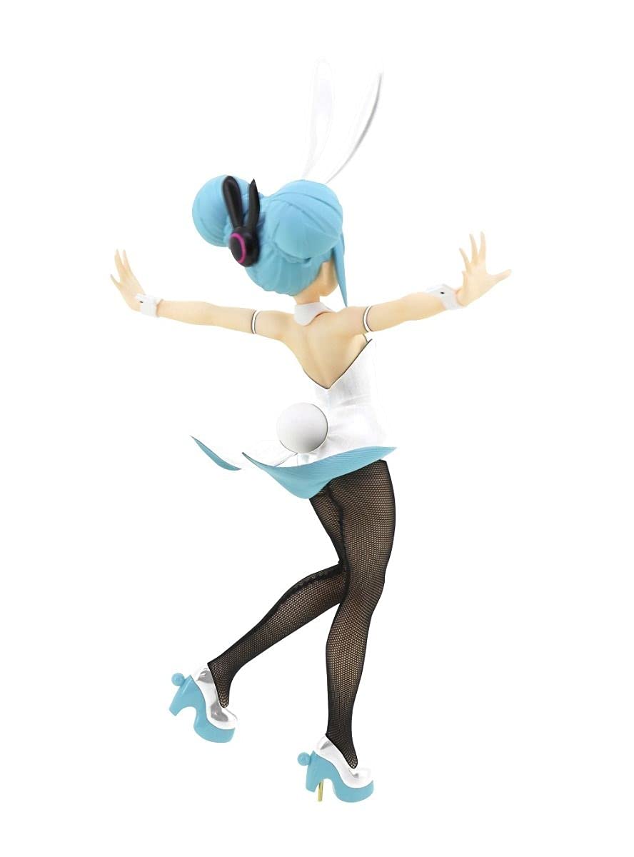 Authentic FURYU Hatsune Miku BiCute Bunnies White Ver. Figure – US Ship