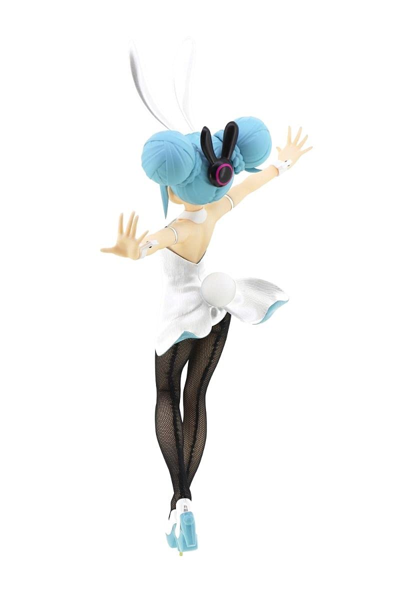 Authentic FURYU Hatsune Miku BiCute Bunnies White Ver. Figure – US Ship