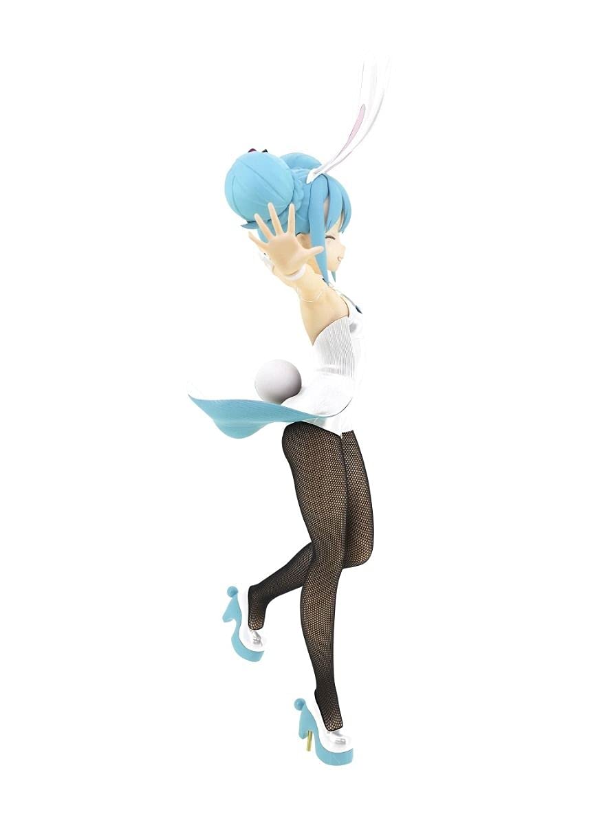 Authentic FURYU Hatsune Miku BiCute Bunnies White Ver. Figure – US Ship