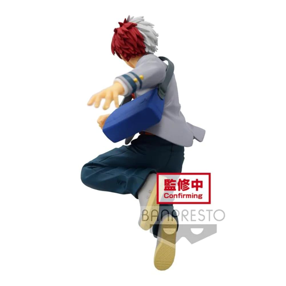 Banpresto My Hero Academia Todoroki Figure – BRAVEGRAPH Vol.2 Statue 5.5"