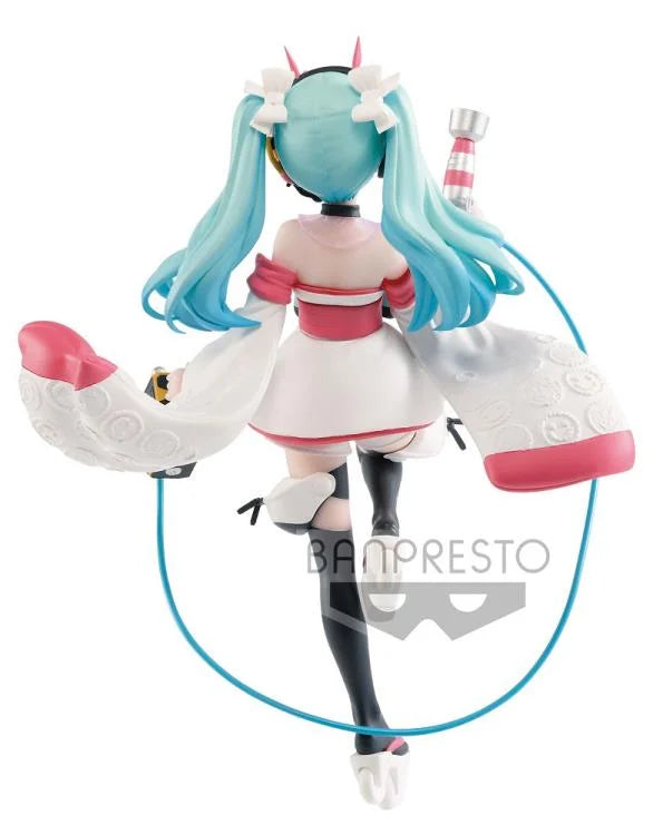 Authentic Banpresto Espresto Hatsune Miku Racing 2020 Kimono Ver. Figure US Ship