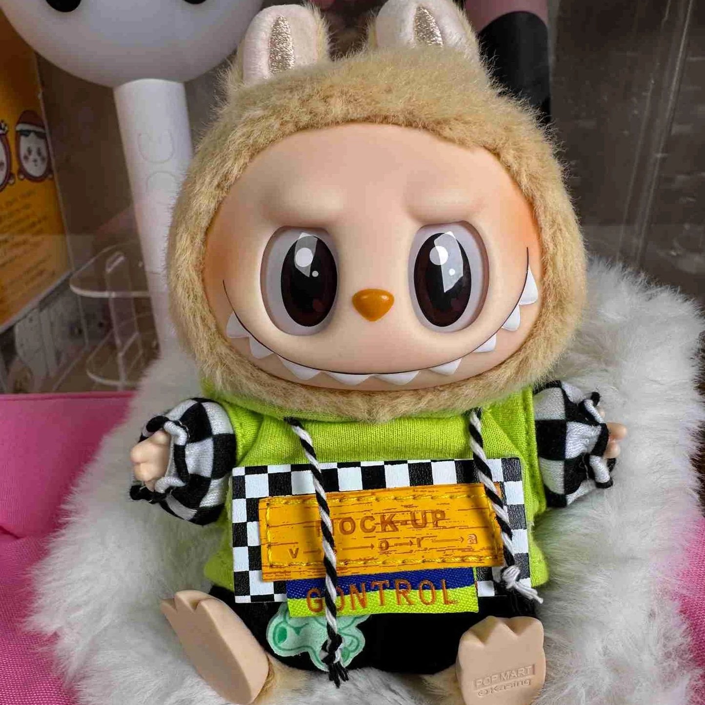 FREE DOLL+POP MART LABUBU Outfit The Monsters Plush Doll Replacing Clothes Set